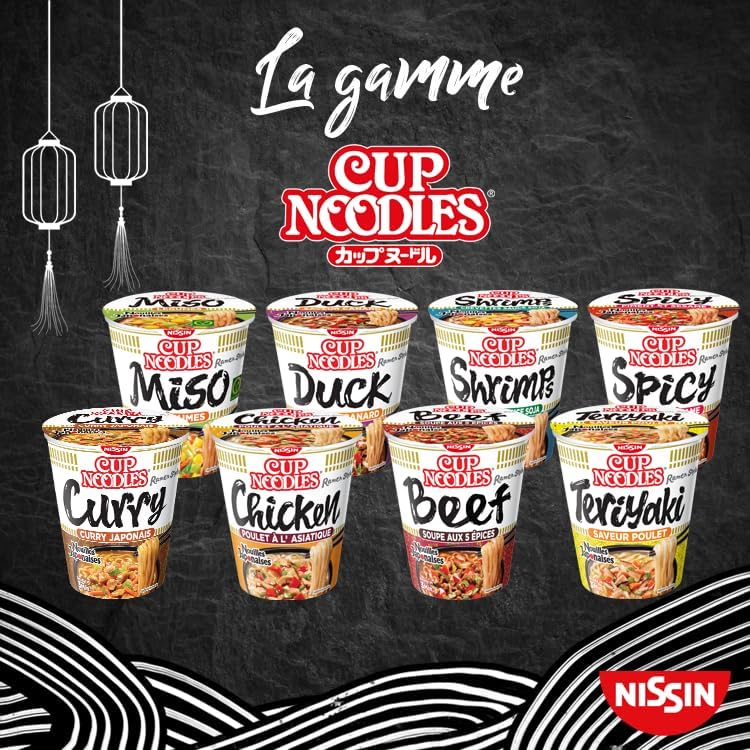 Vue 4 de Nissin Nouilles Japonaisas Saveur