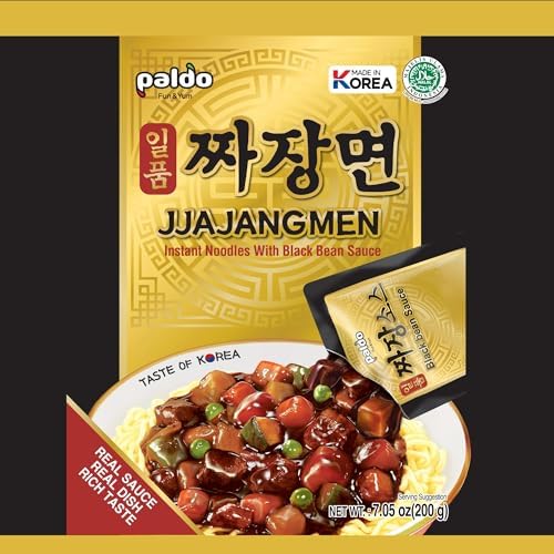 Vue 4 de Paldo Jjajangmen Chajang Noodle