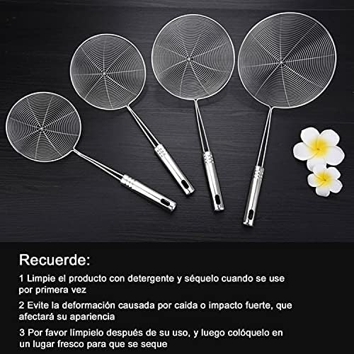 Vue 6 de Ecumoire Araignee En Acier