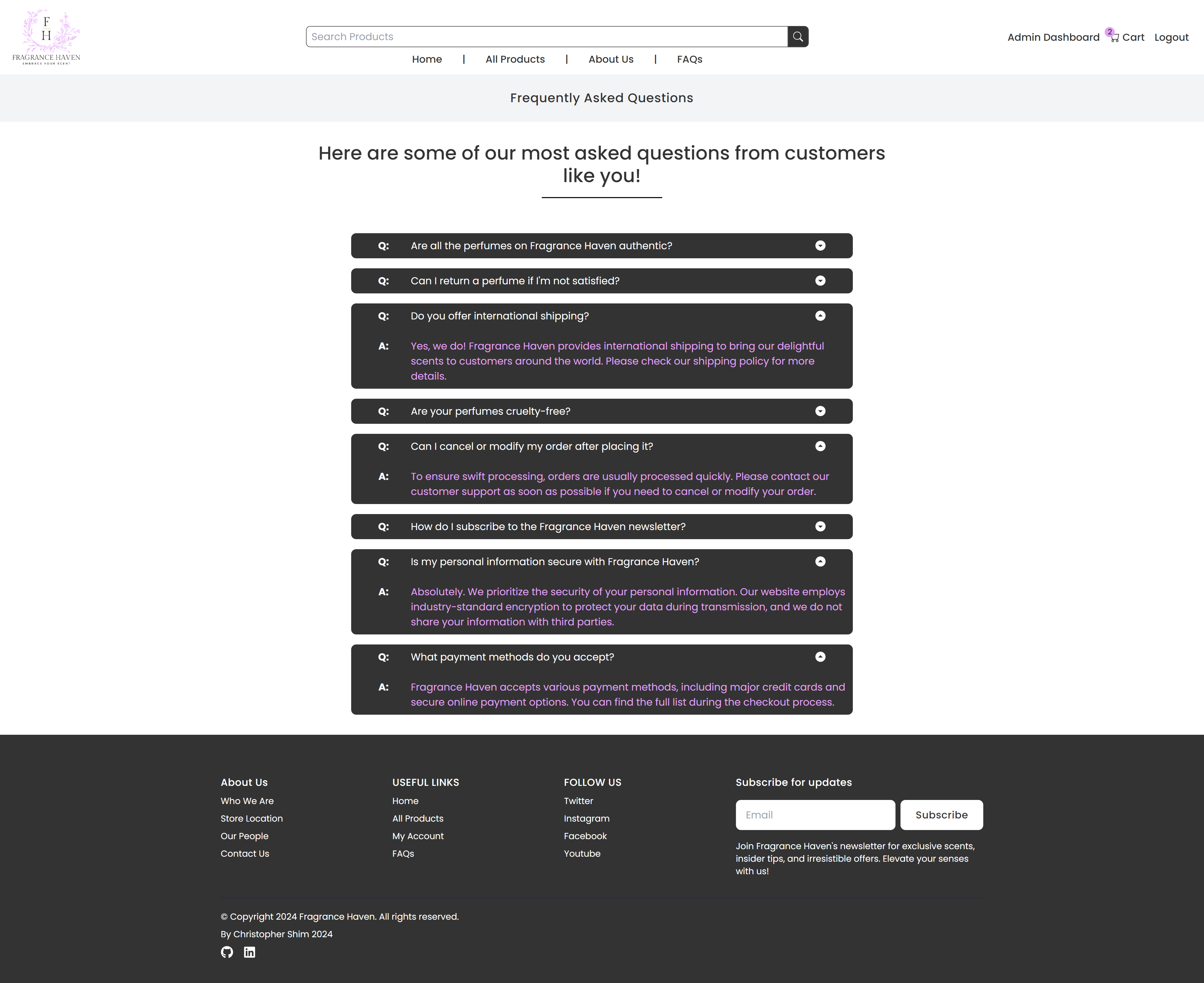 FAQs
