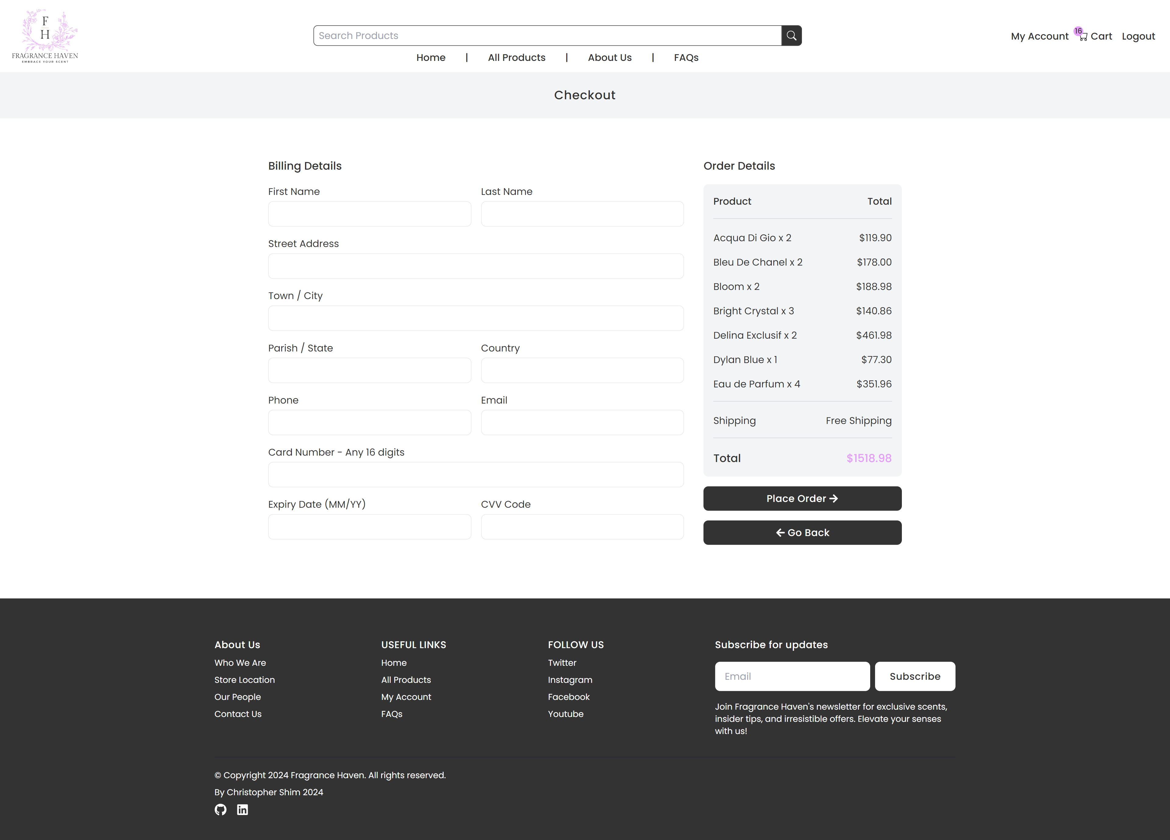 Checkout