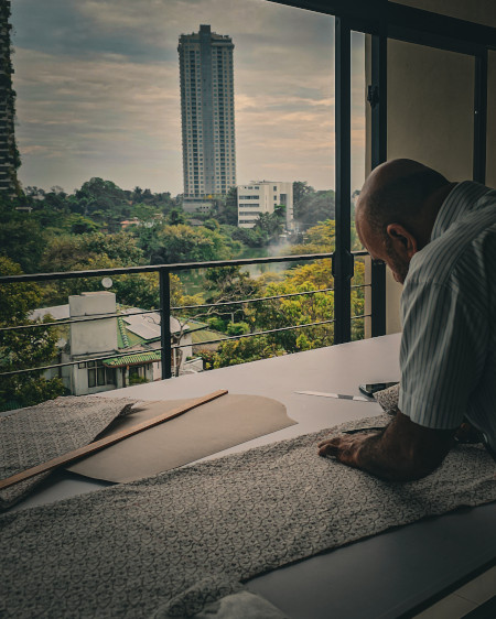 Bespoke tailoring process image 3