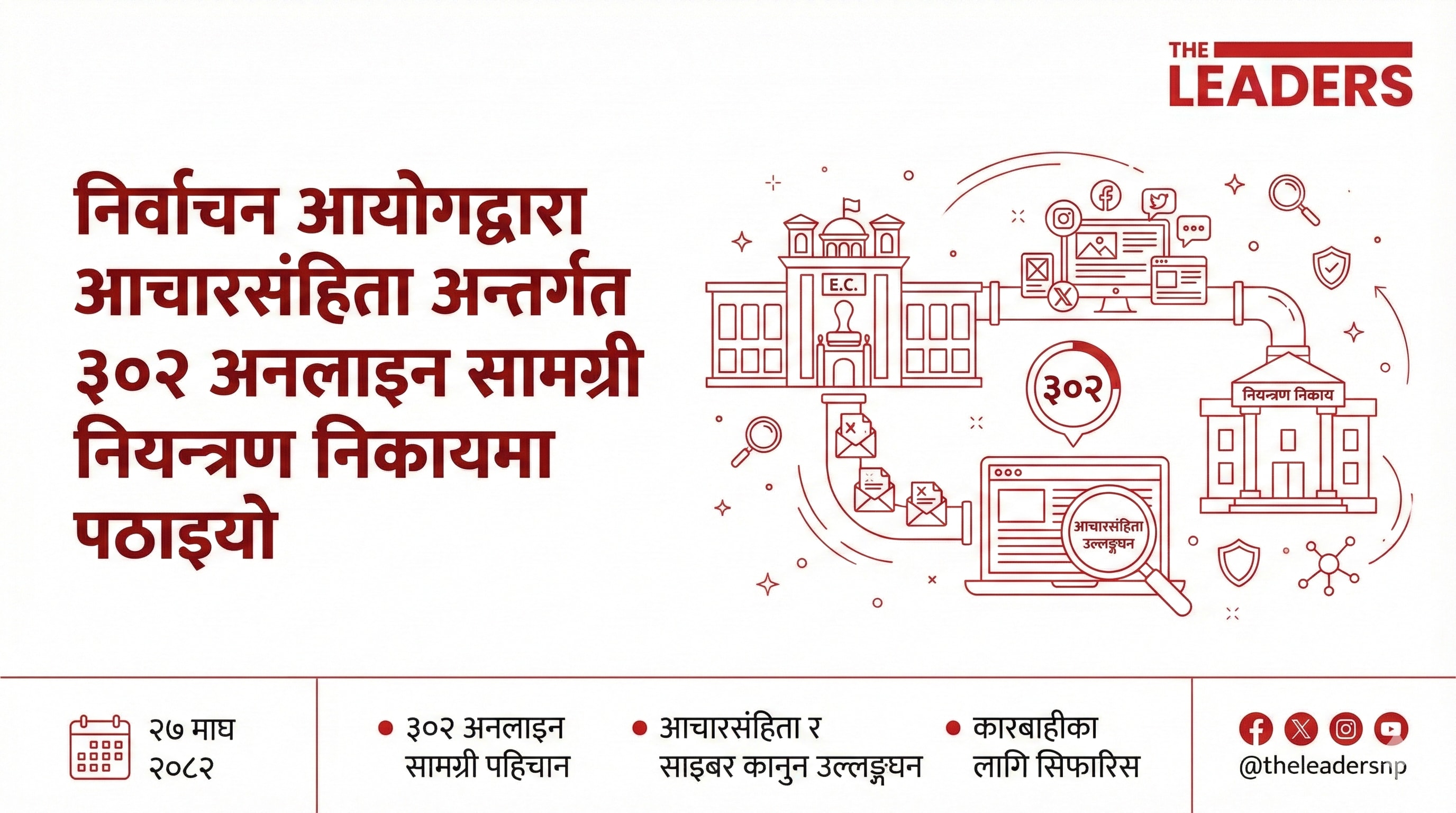 EC flags 302 harmful online posts under new code