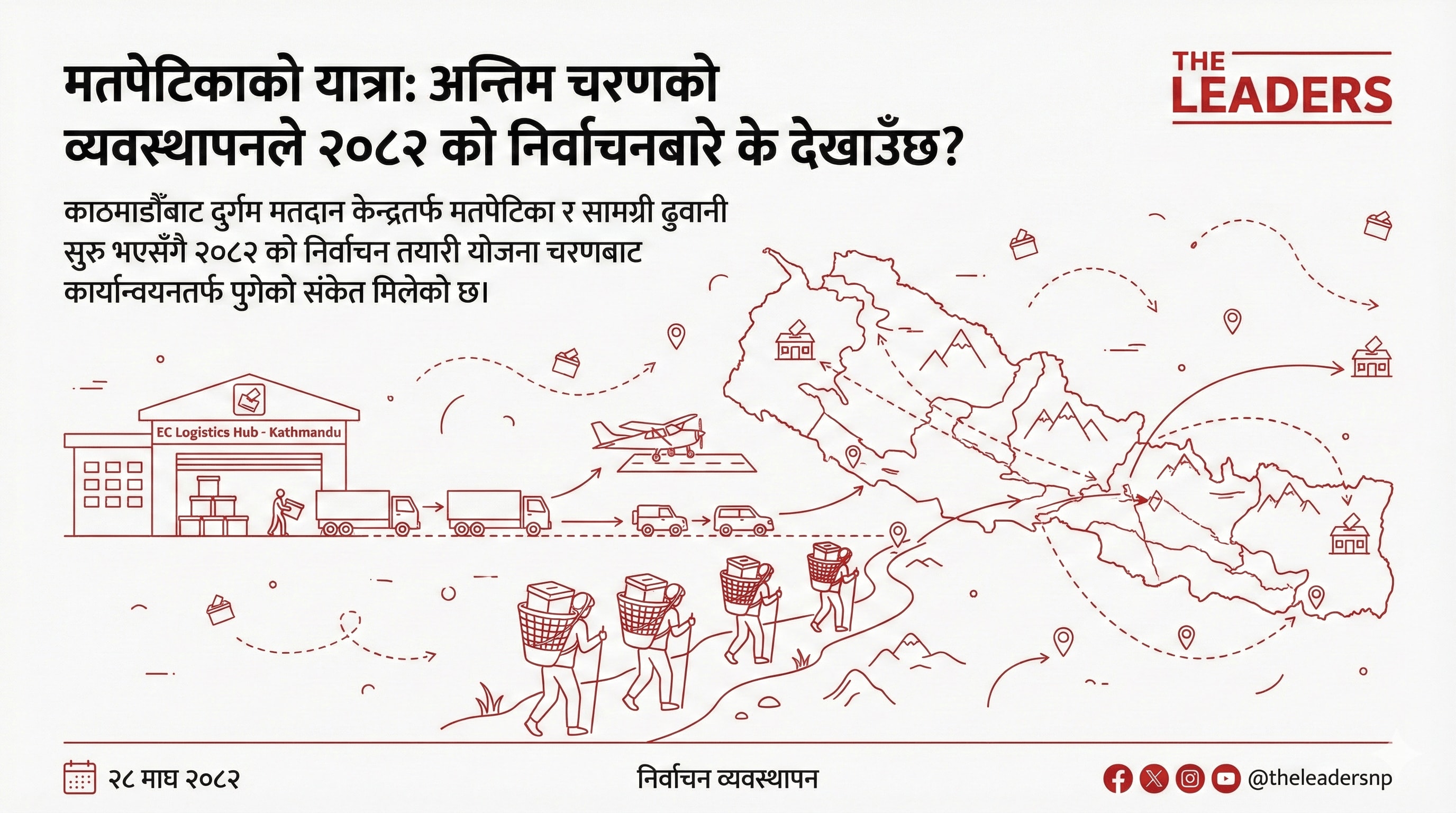 Ballot Boxes on the Move: What the Final Logistics Push Reveals About Nepal’s 2026 Polls