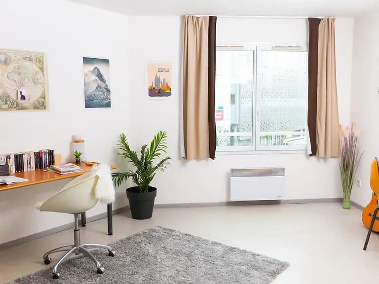 Studio with Balcony