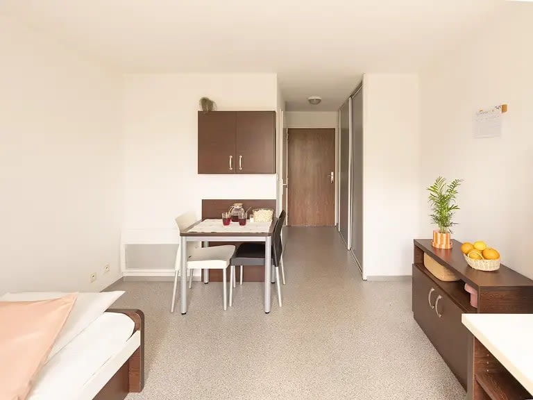 Studio with Balcony