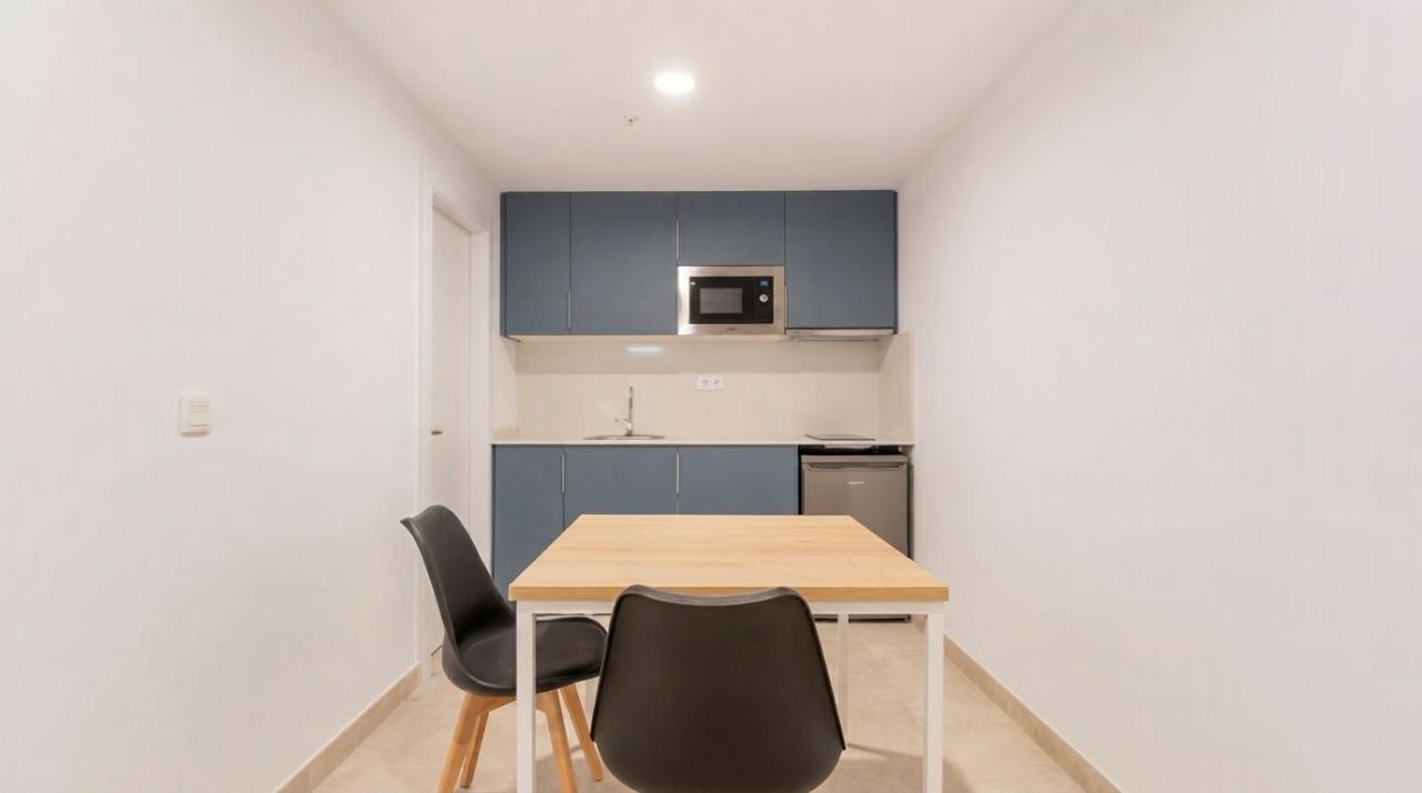 Single in apartment in València 14