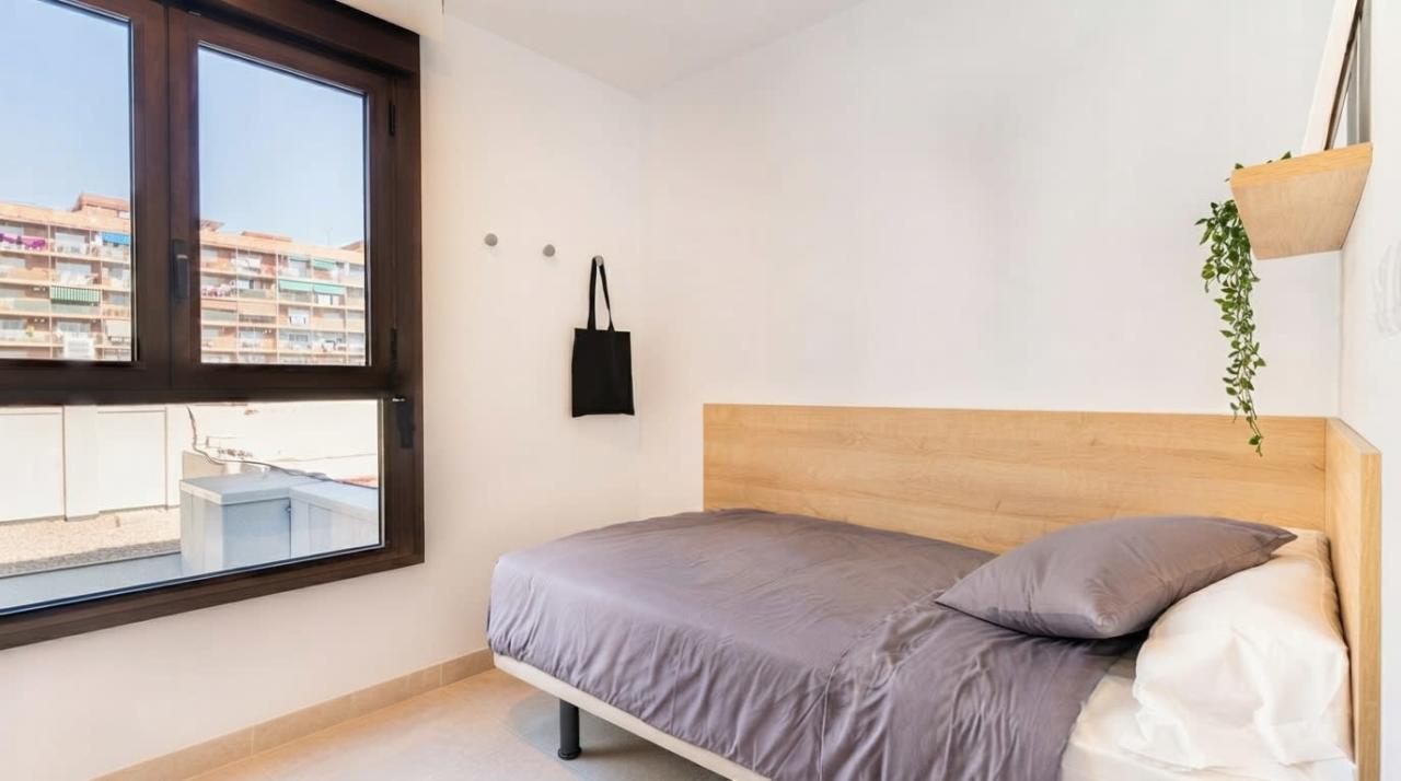 Single in apartment in València 16