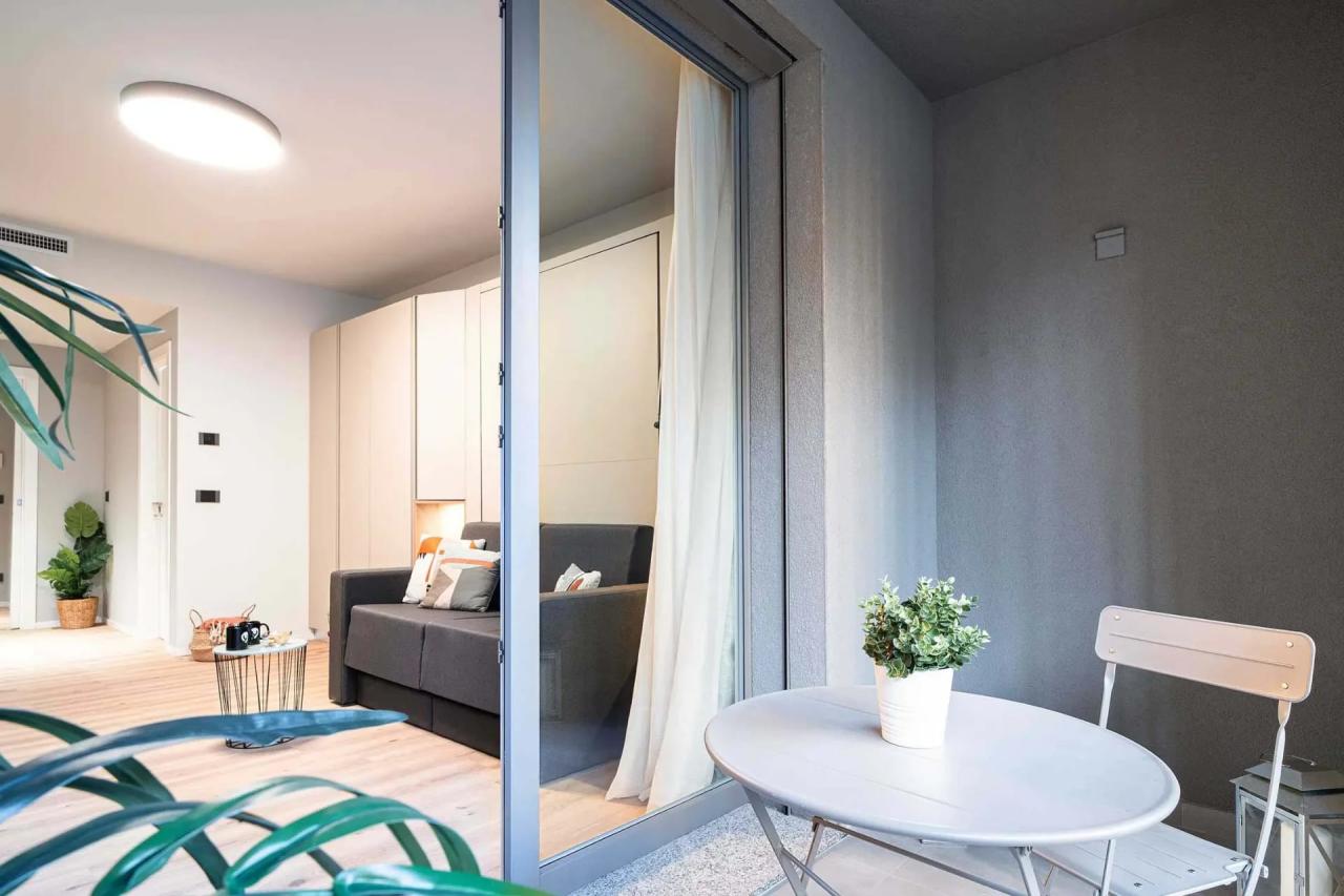 Pop M with Loggia in Milano 53