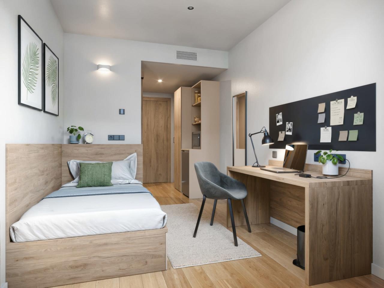 Twin room with bunk beds - State-funded in Barcelona 18
