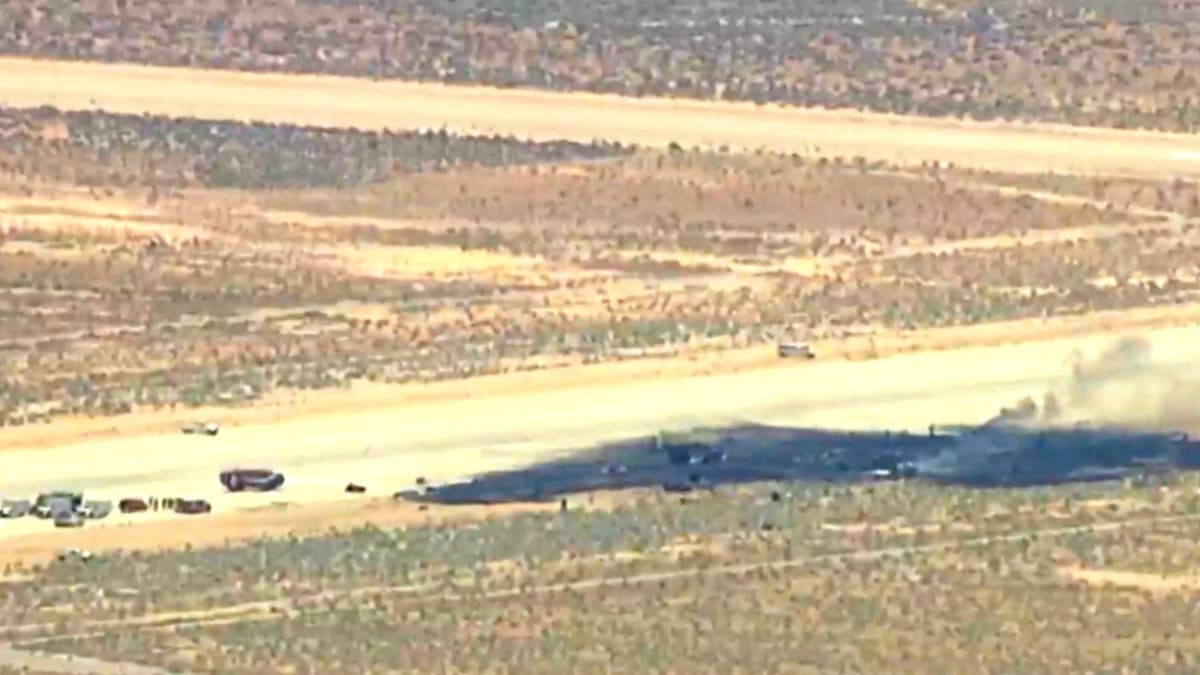 B-52 Crash at Edwards Air Force Base Kills 8