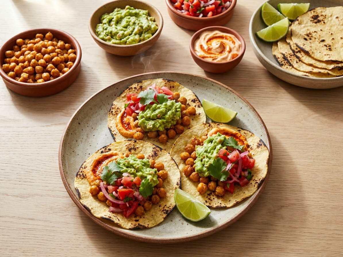 Chickpea Fajitas