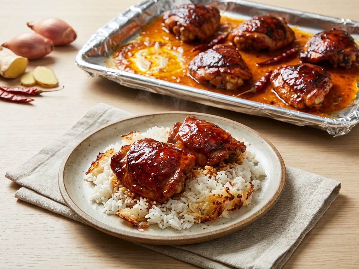 Ayam Percik (Malaysian Roasted Spiced Chicken)