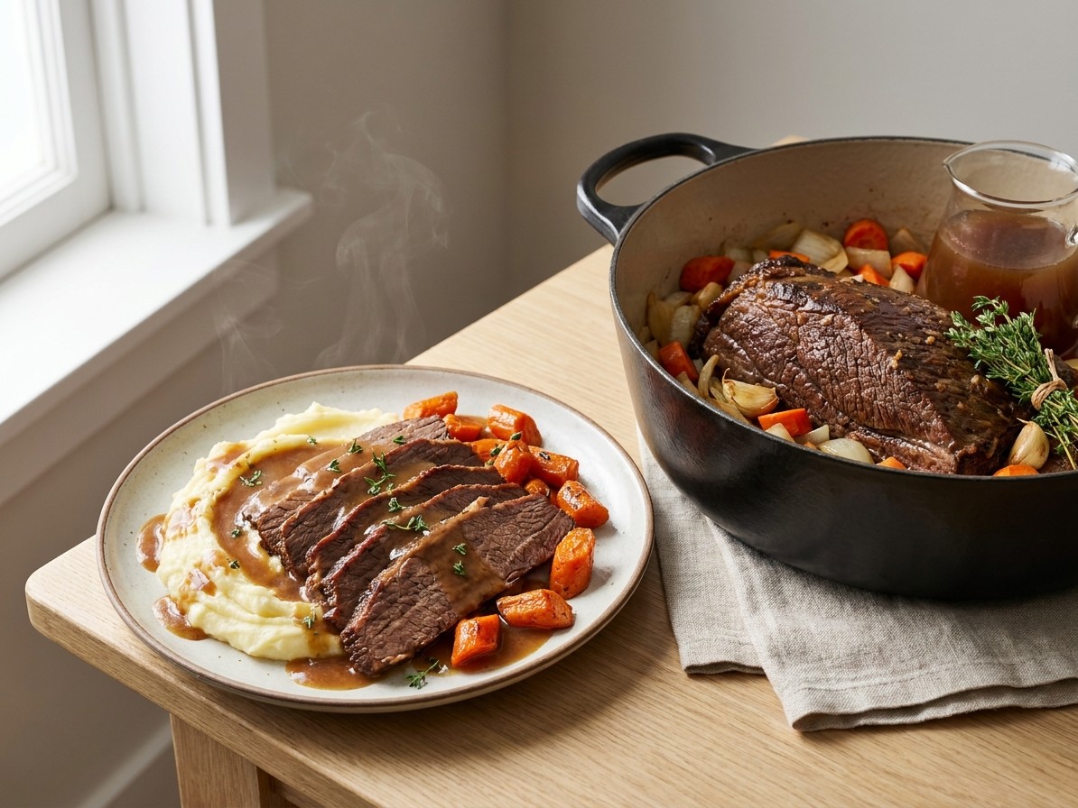 Tender Beef Brisket Pot Roast