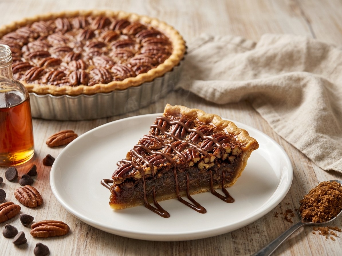 Choc Chip Pecan Pie