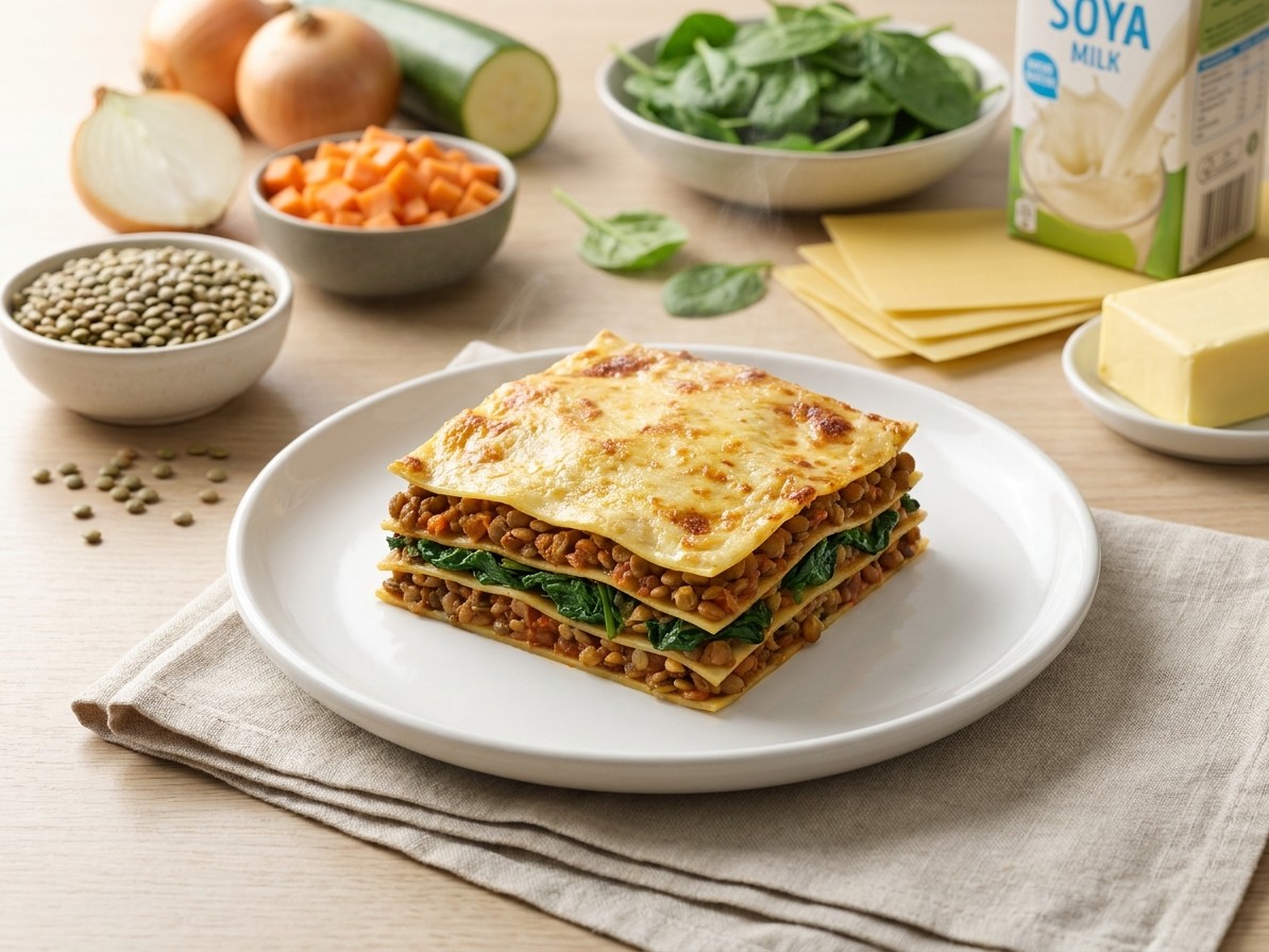 Vegan Lentil Lasagna