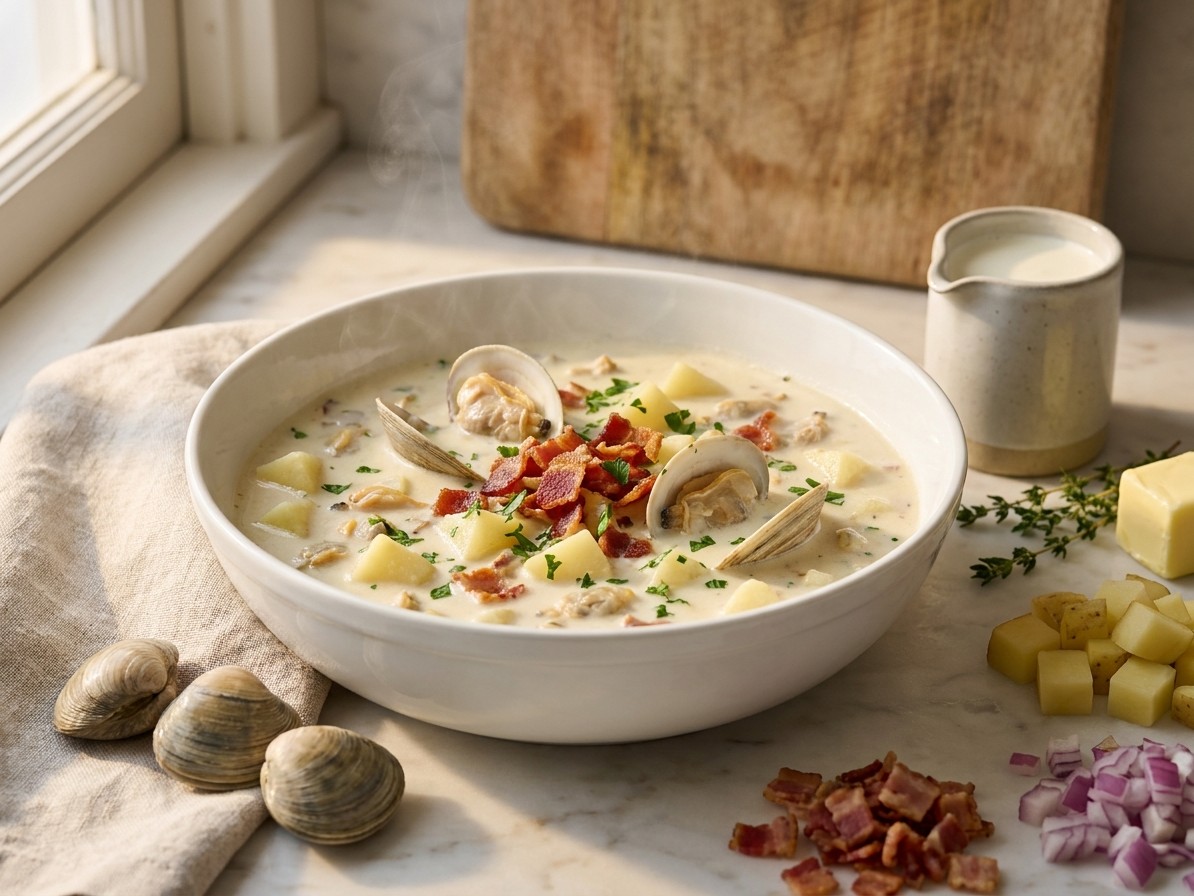 New England-Style Clam Chowder