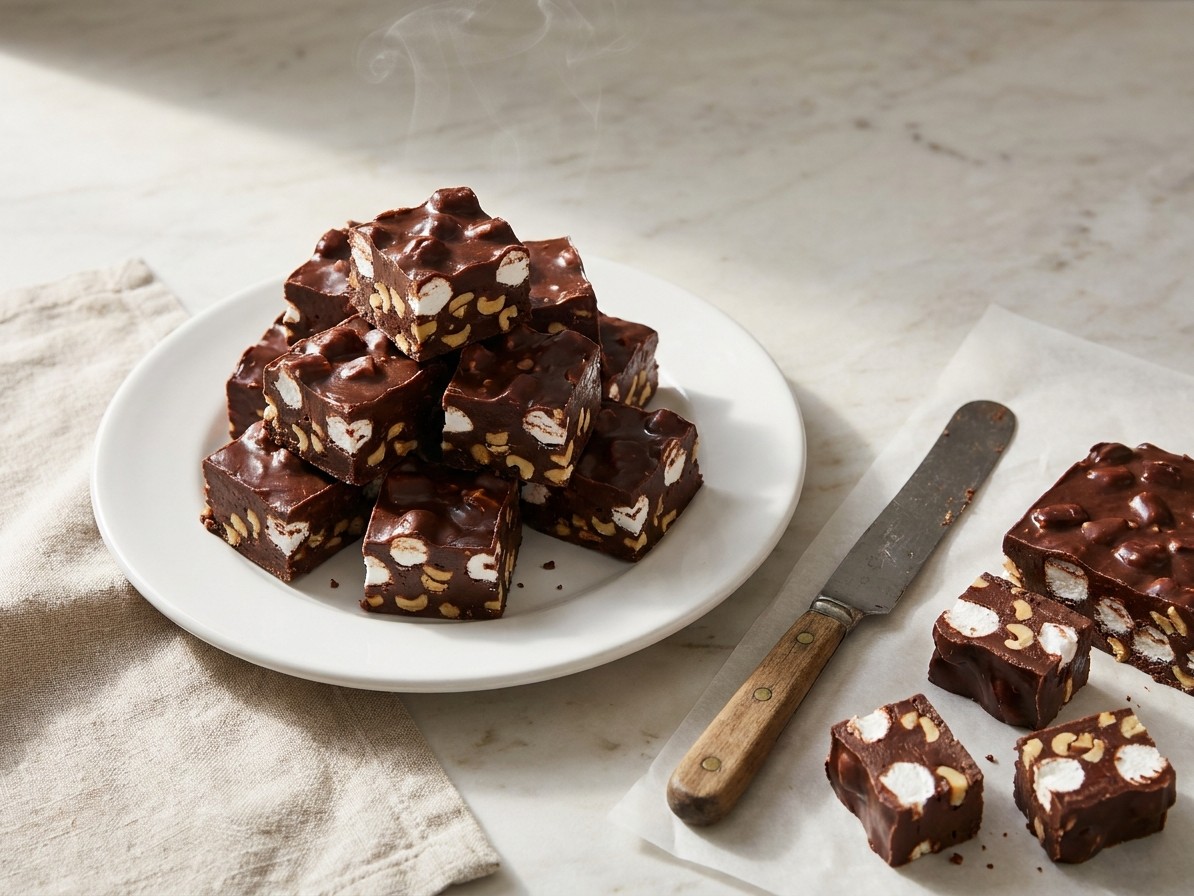 Rocky Road Fudge