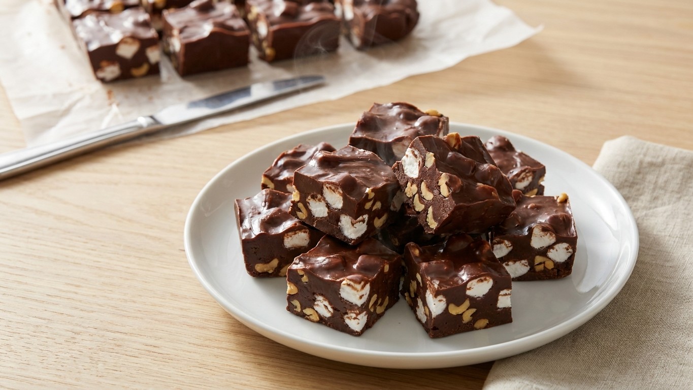 Rocky Road Fudge