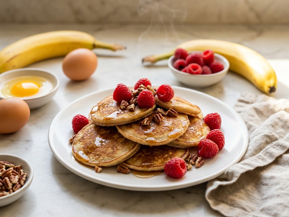 Flourless Banana Pancakes