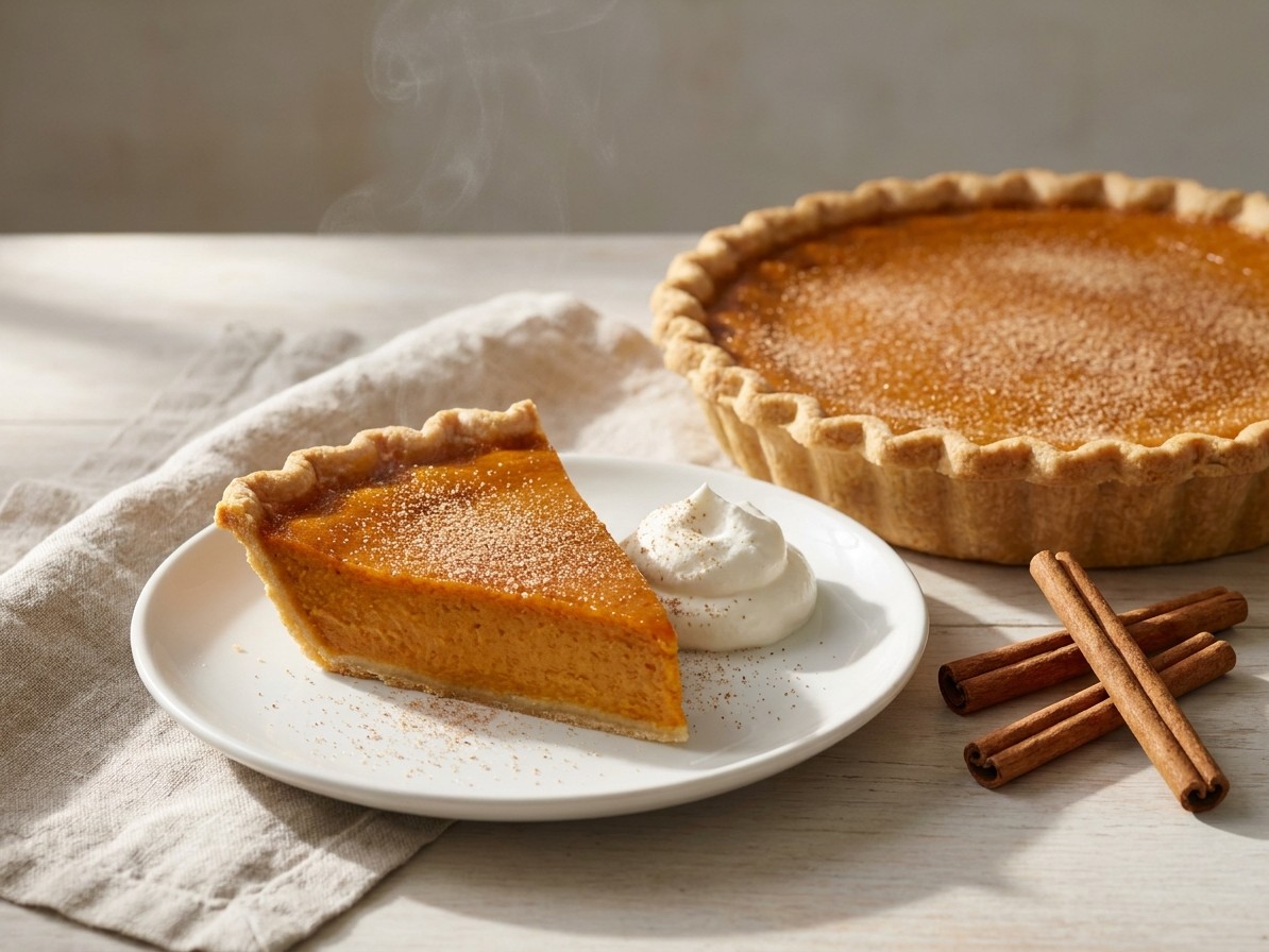 Homemade Pumpkin Pie