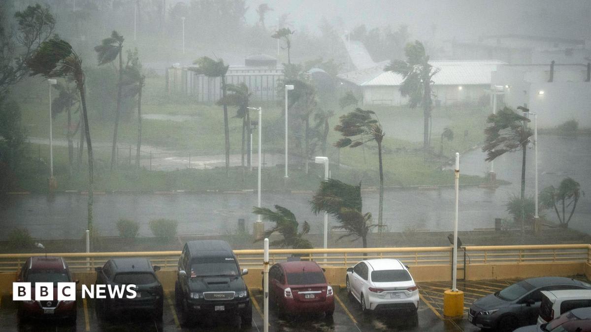 Super Typhoon Bavi Slams U.S. Pacific Territory Rota