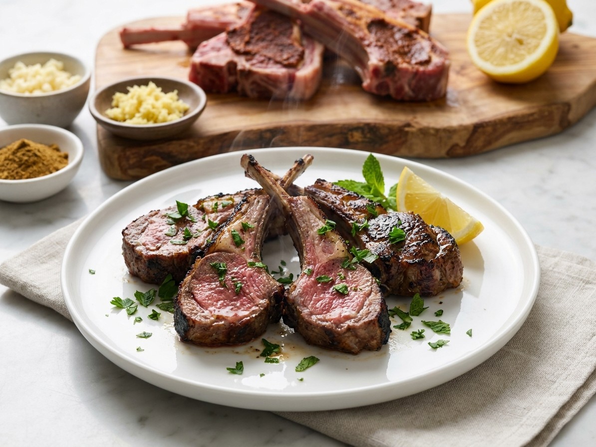 Chilli Ginger Lamb Chops