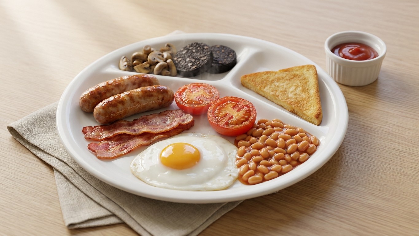 Classic Full English Breakfast