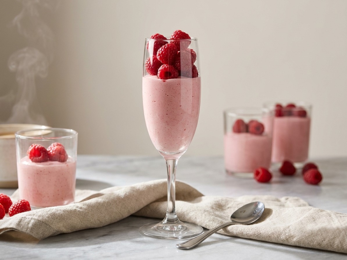 Silky Raspberry Mousse