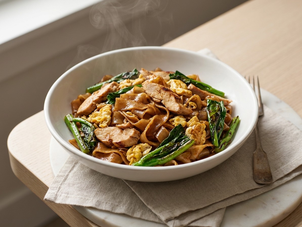Pad See Ew (Thai Stir-Fried Rice Noodles)