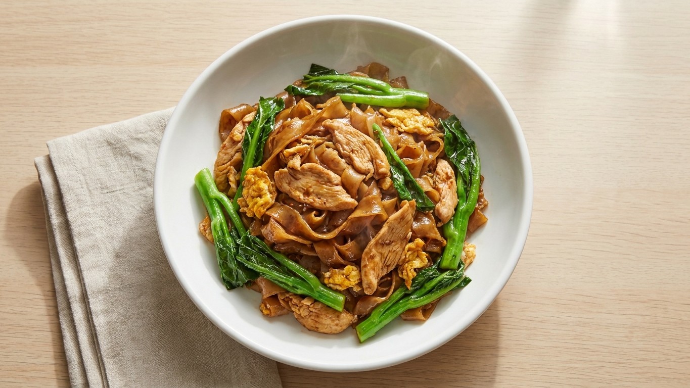 Pad See Ew (Thai Stir-Fried Rice Noodles)