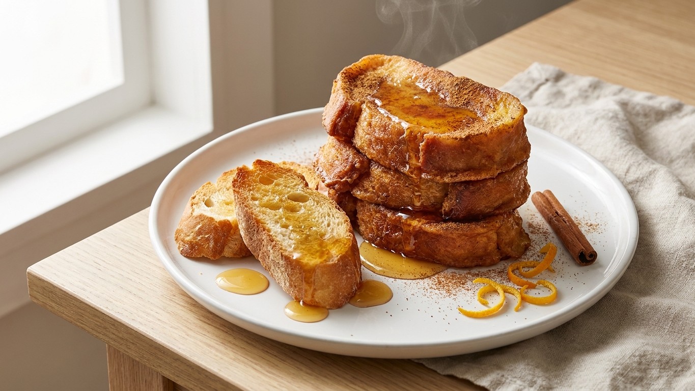 Spanish Torrijas (Sweet Milk-Soaked Fried Bread)