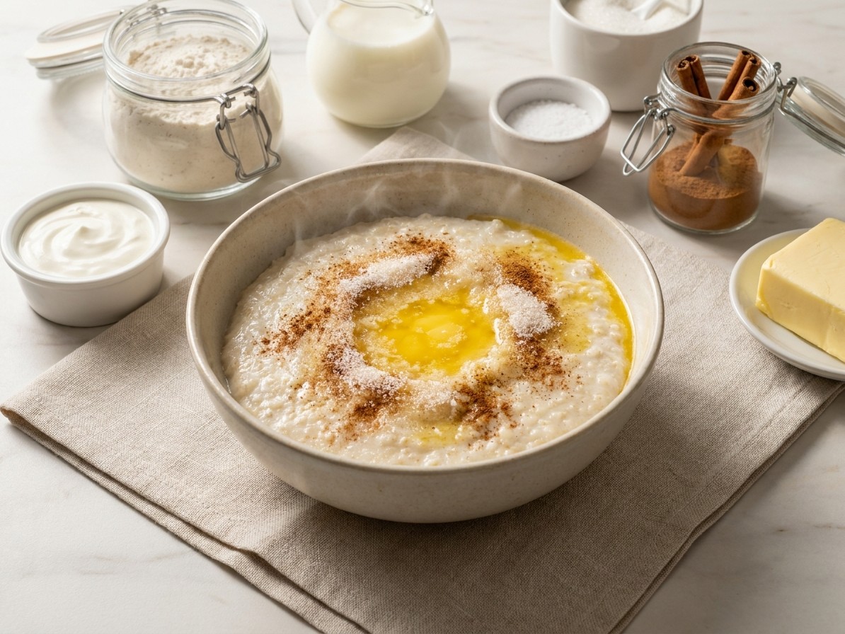 Rommegrot (Norwegian Sour Cream Porridge)