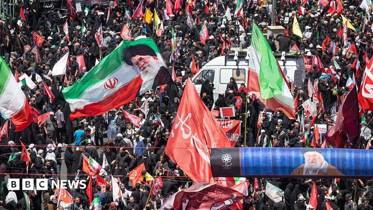 Iran Buries Late Supreme Leader Khamenei in Mashhad