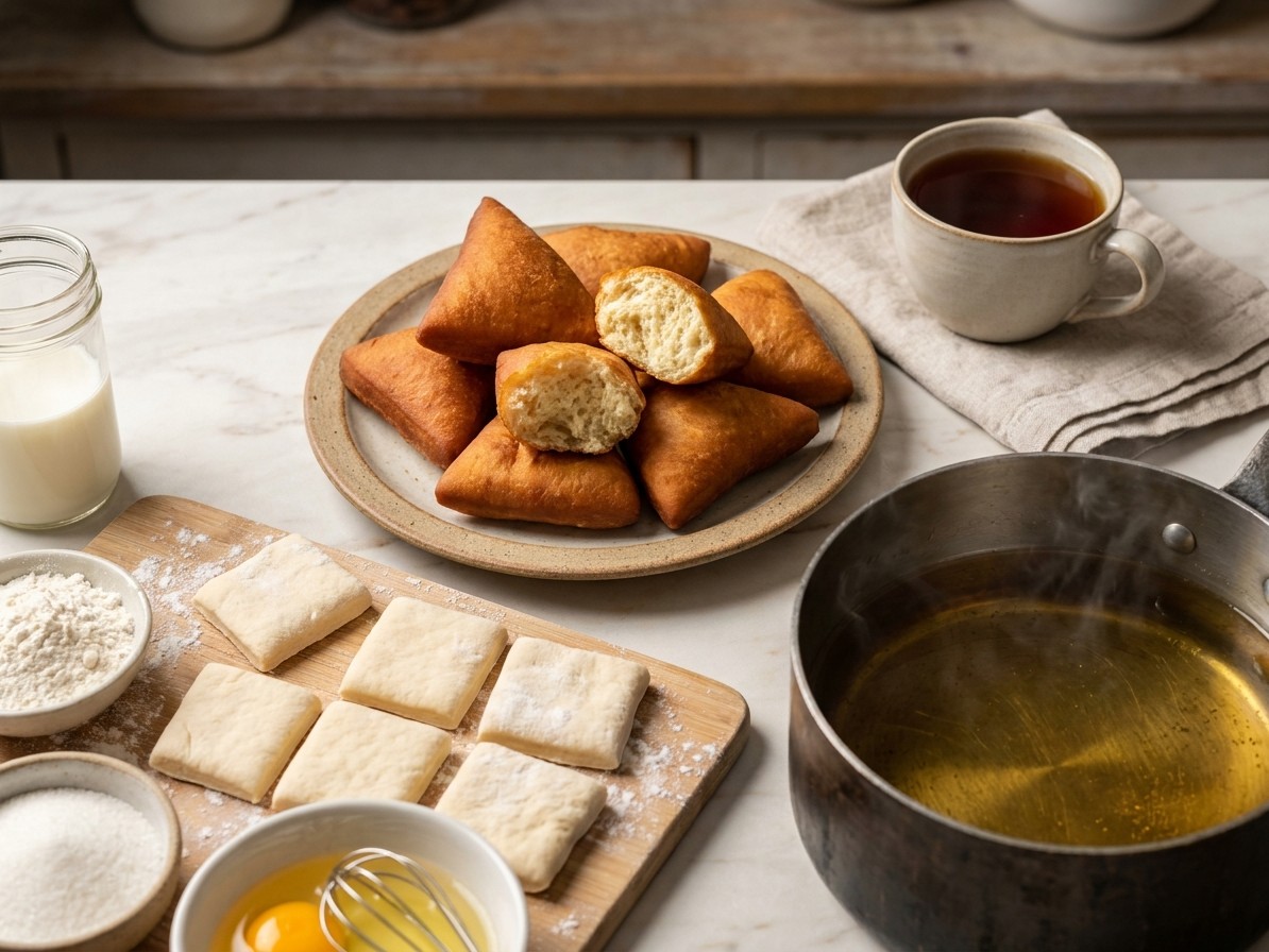 Home-made Mandazi
