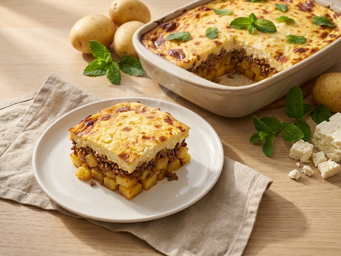 Bulgarian Potato Moussaka