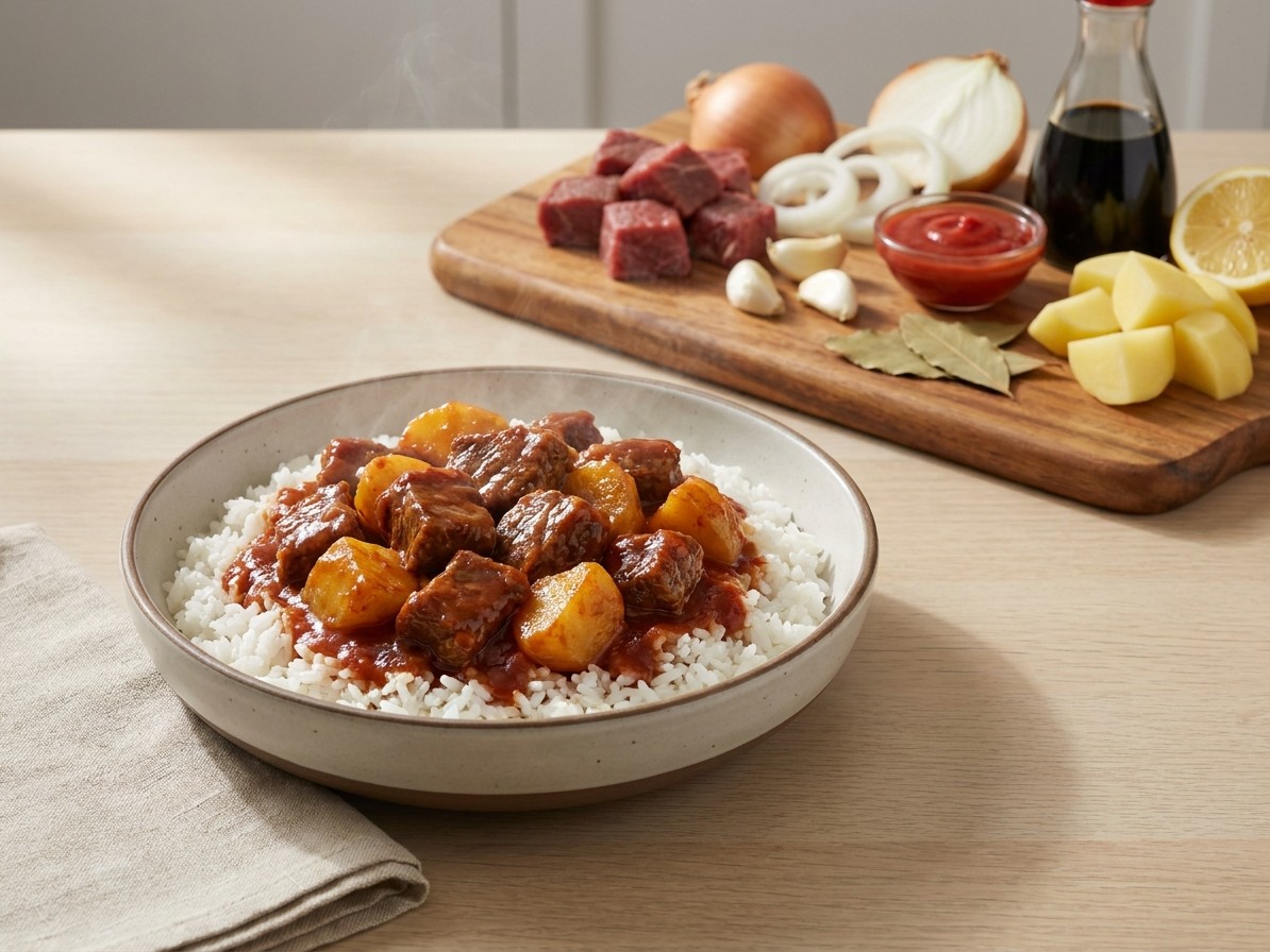 Filipino Beef Mechado