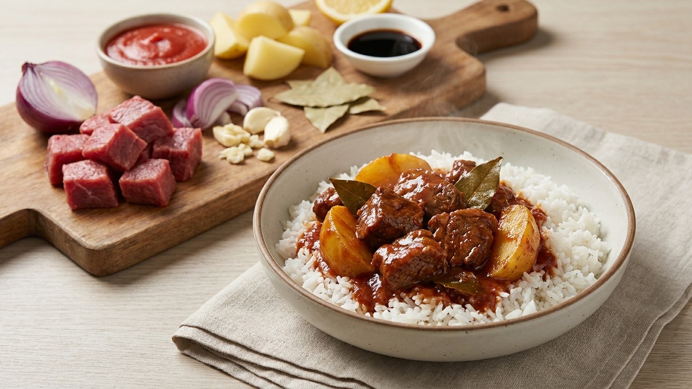 Filipino Beef Mechado