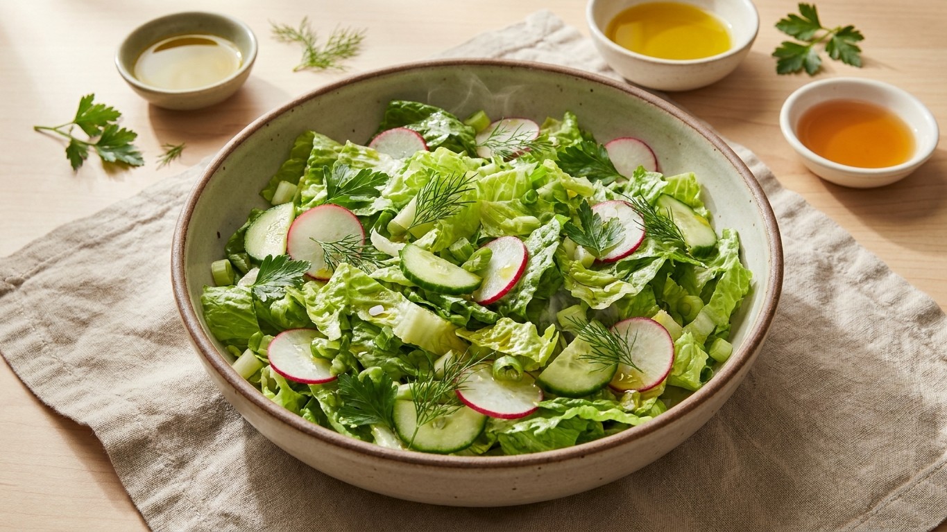 Bulgarian Green Salad