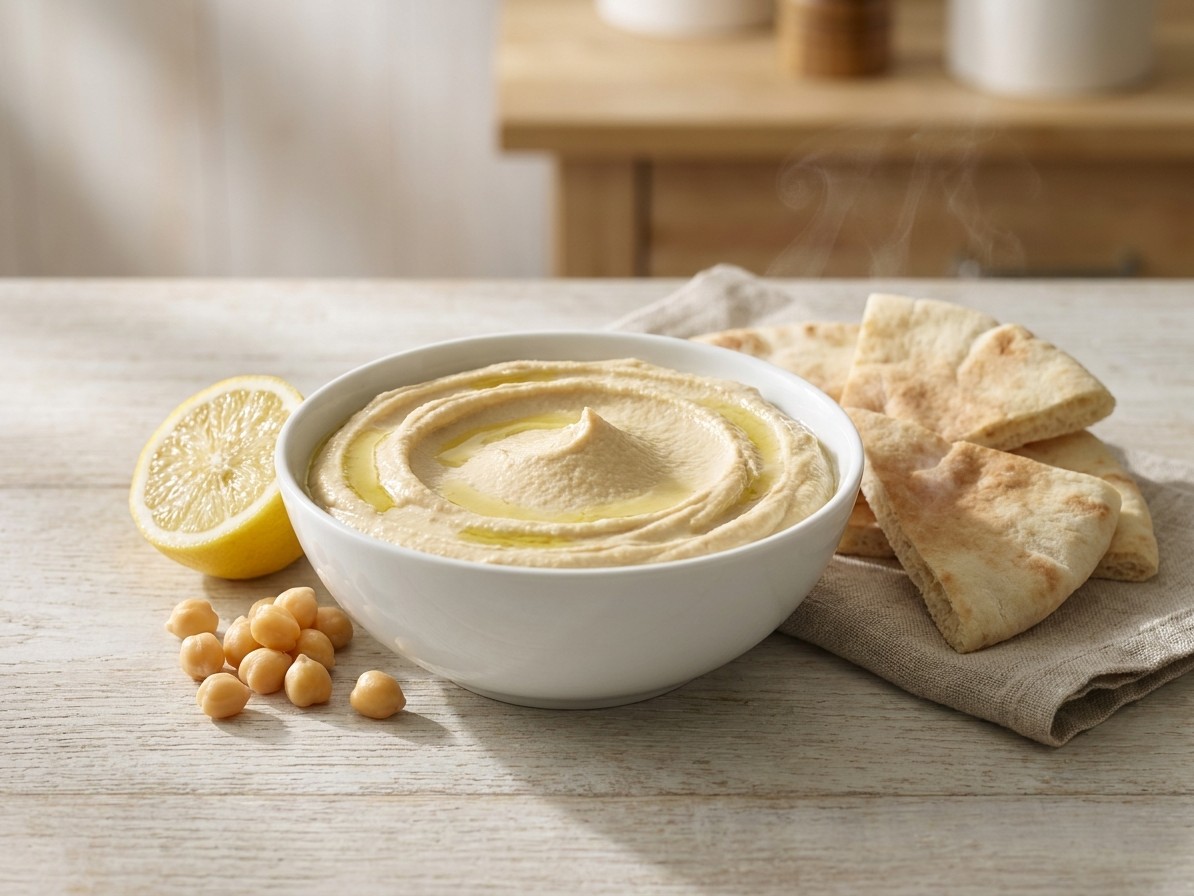 Creamy 5-Ingredient Hummus