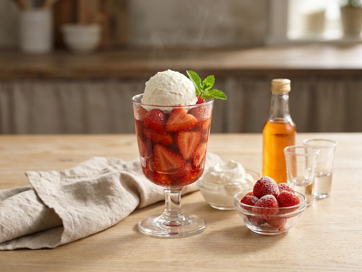 Strawberries Romanoff