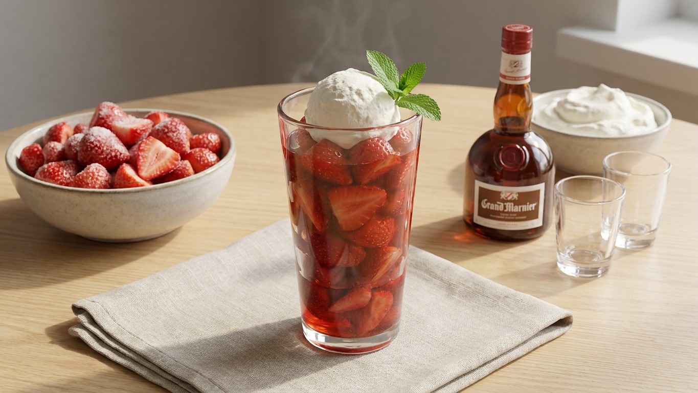 Strawberries Romanoff