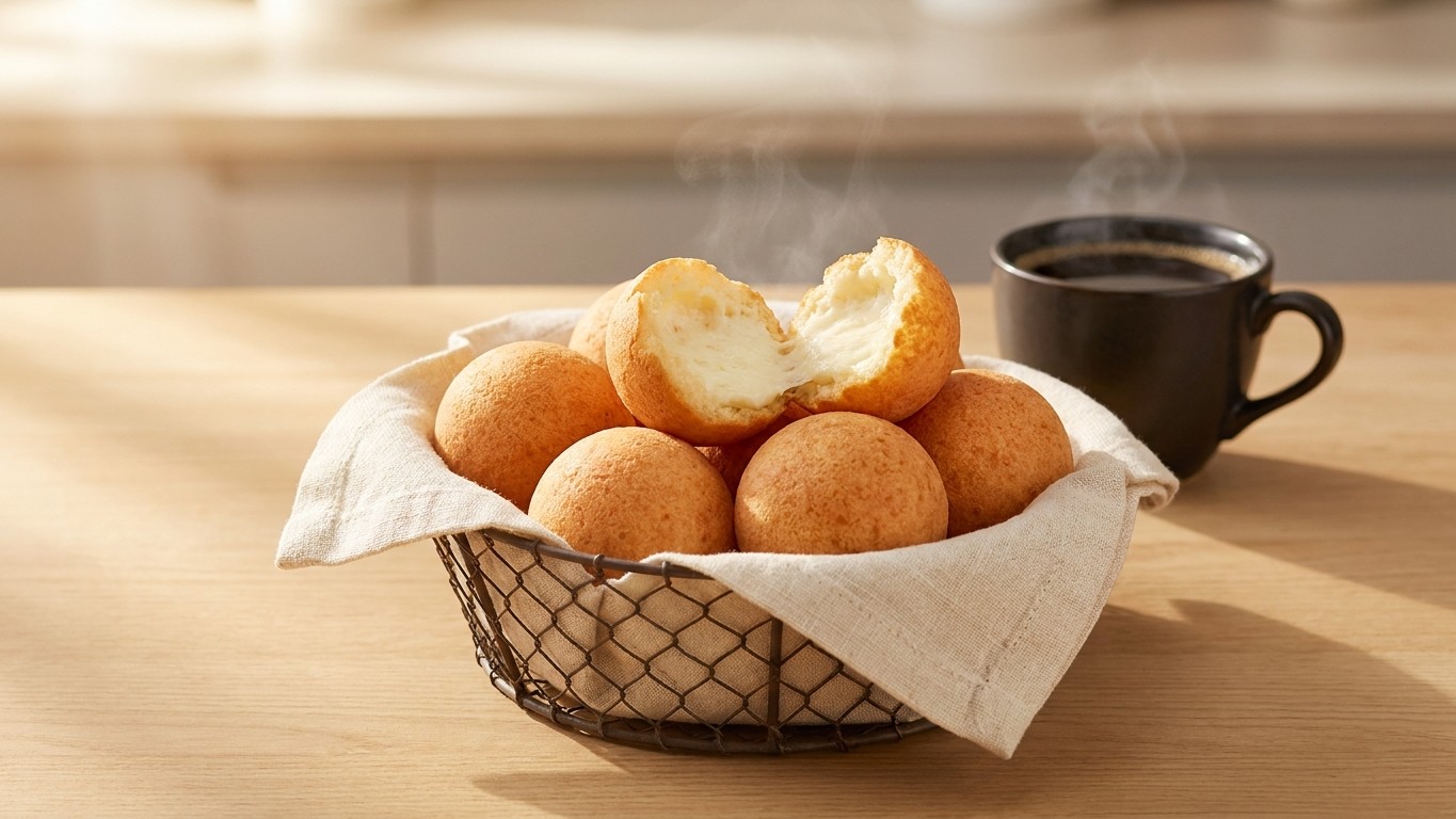 Almojábanas (Colombian Cheese Bread)