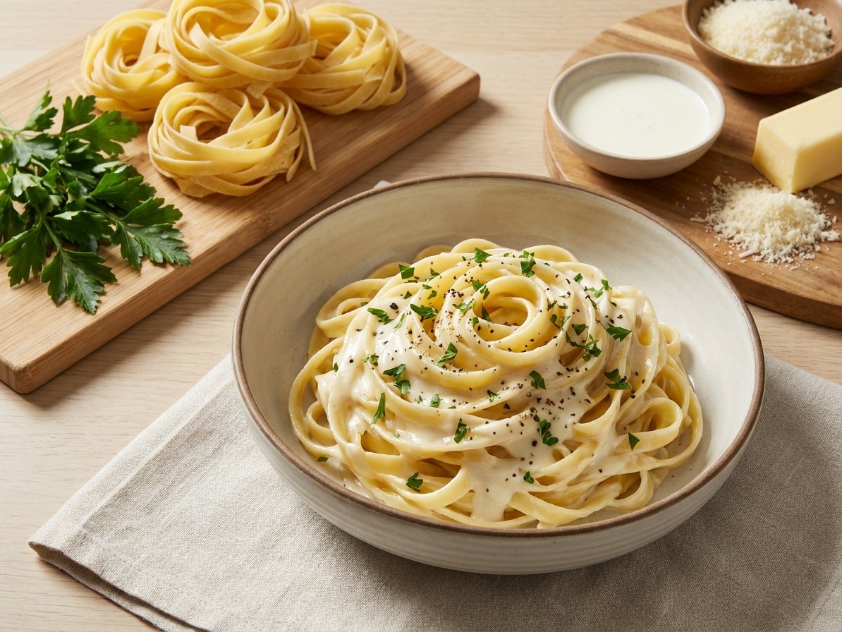 Fettuccine Alfredo