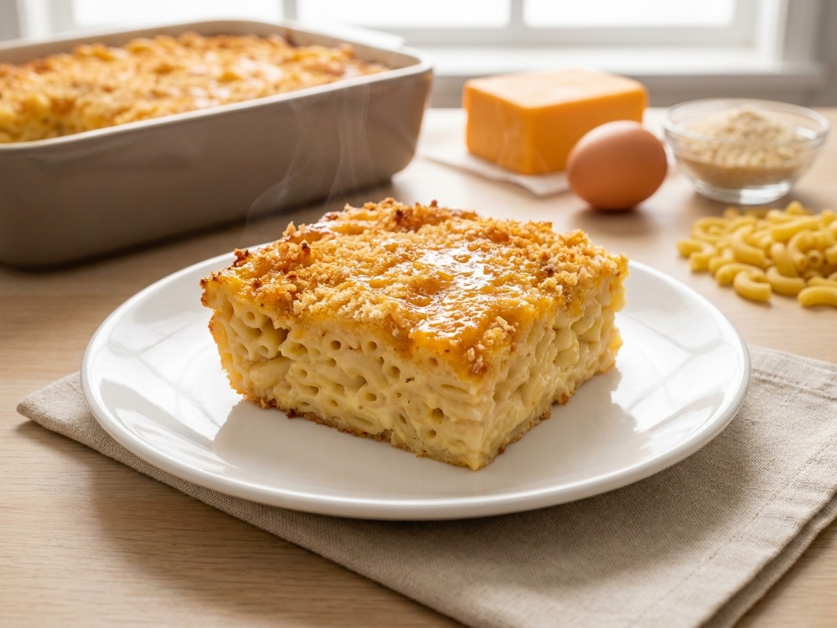 Bajan Macaroni Pie