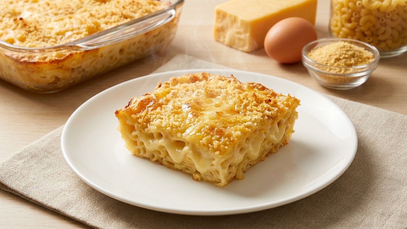 Bajan Macaroni Pie