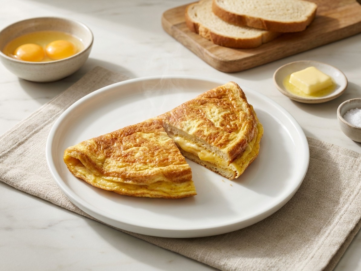 Indian Bread Omelette