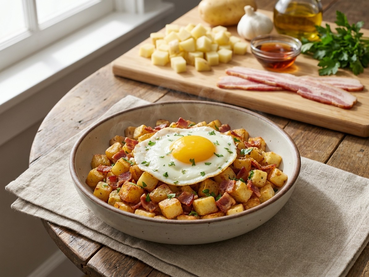 Bacon and Maple Breakfast Potatoes