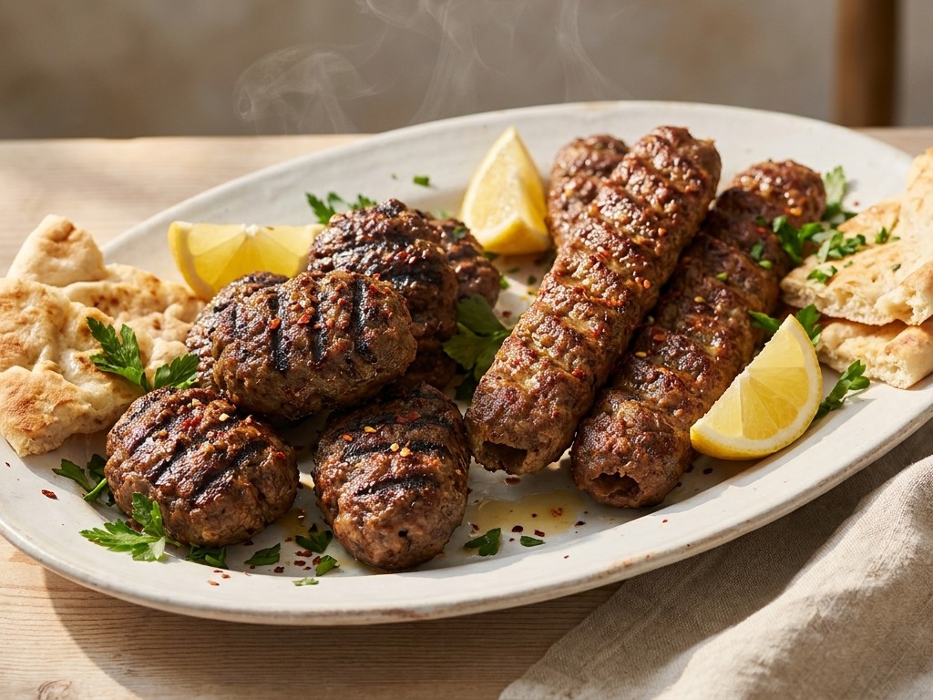 Adana Kebab (Spiced Turkish Lamb Kofte)