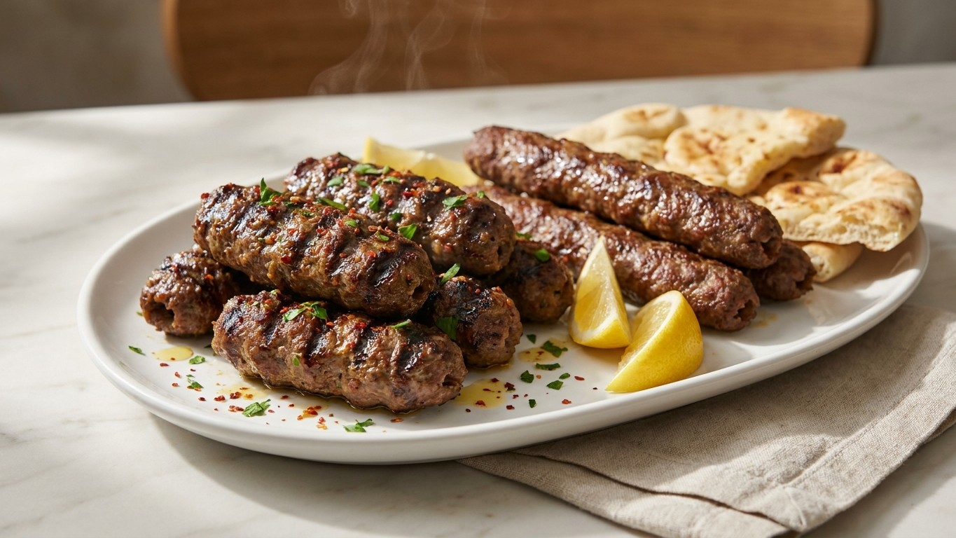 Adana Kebab (Spiced Turkish Lamb Kofte)